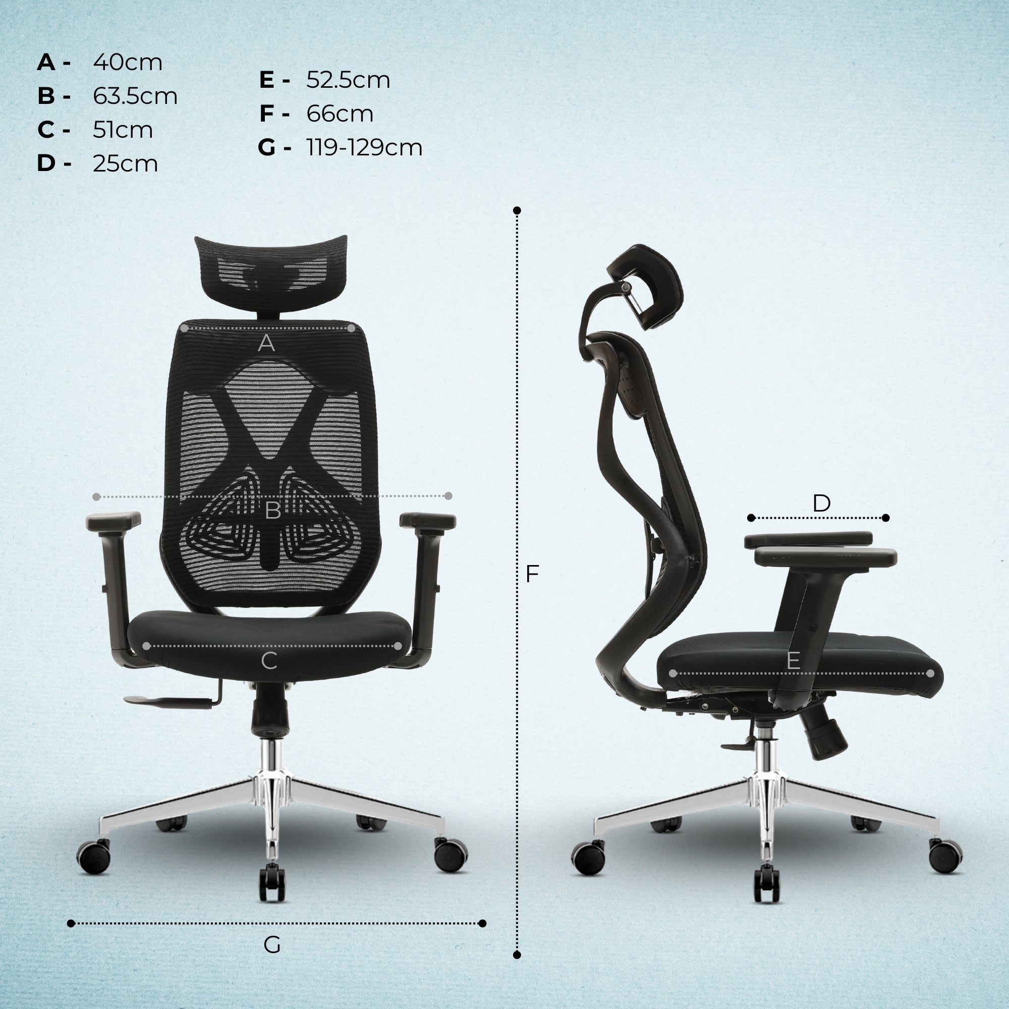Neuarc Astro Pro Ergonomic Office Chair Black