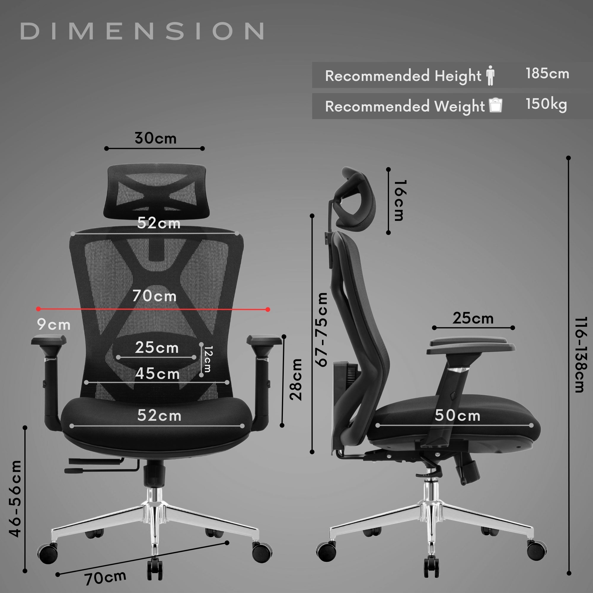 Neuarc Prejudice Ergonomic Office Chair