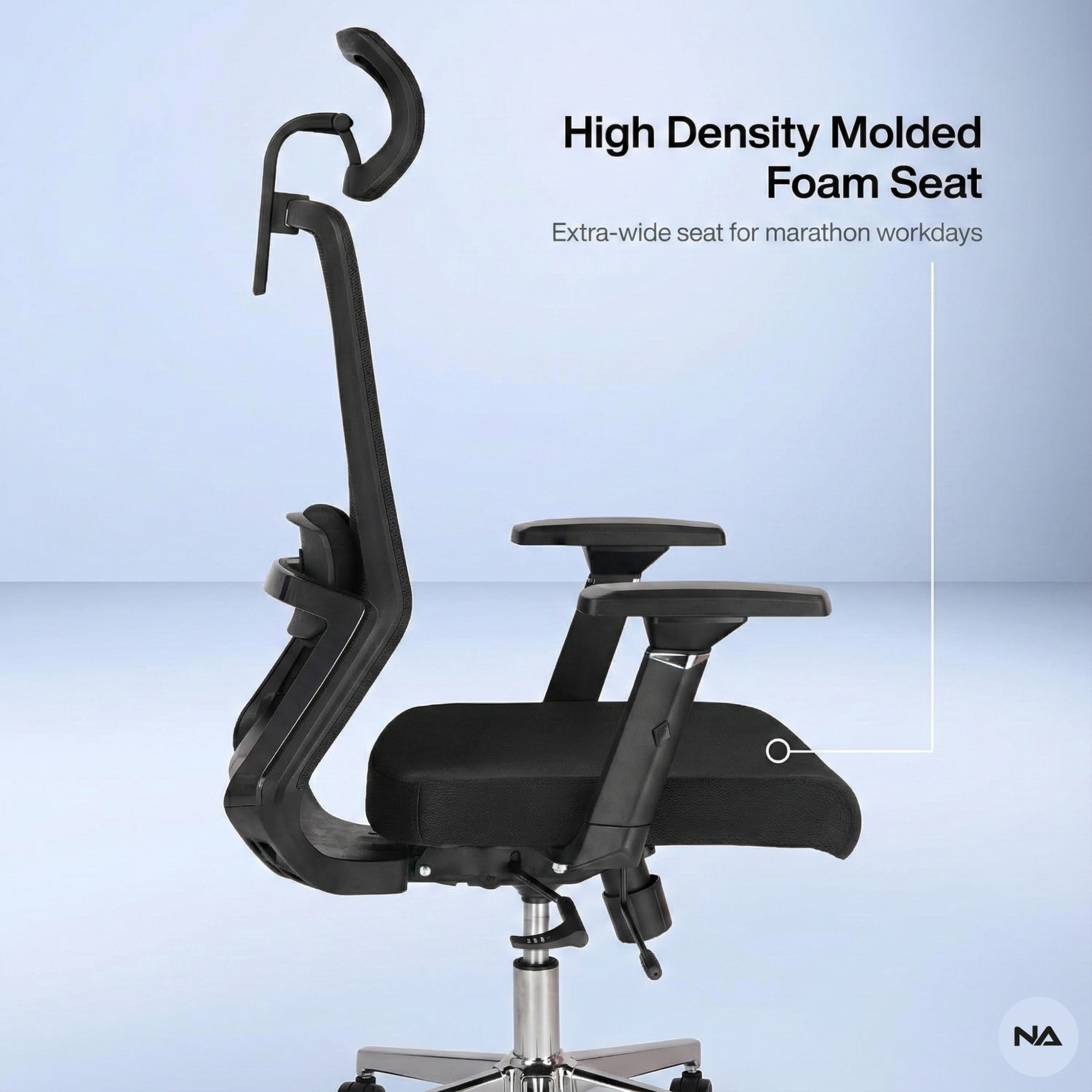 Neuarc 2026 Edition Zenith Pro Ergonomic Chair with 3D Armrest, Seat Slider with Multi Lock
