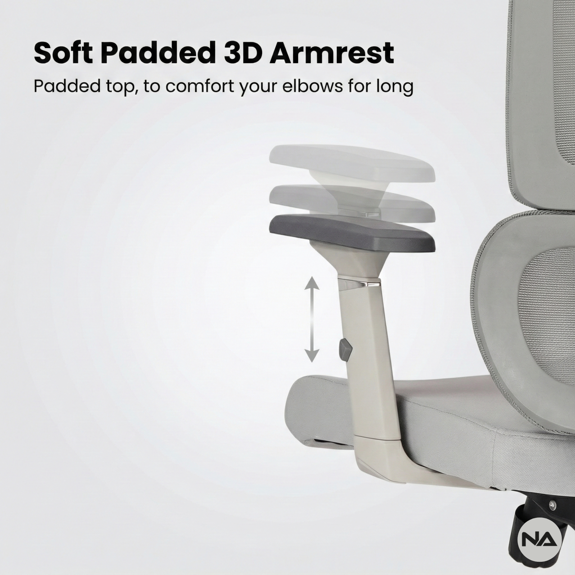 Neuarc 2026 Edition Ventus Pro Ergonomic Chair with 3D Armrest, Seat Slider with Multi Lock