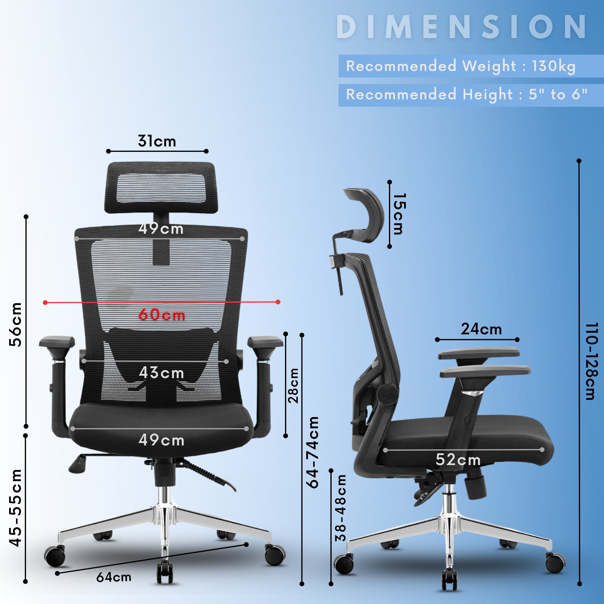 Neuarc Pride Ergonomic Office Chair