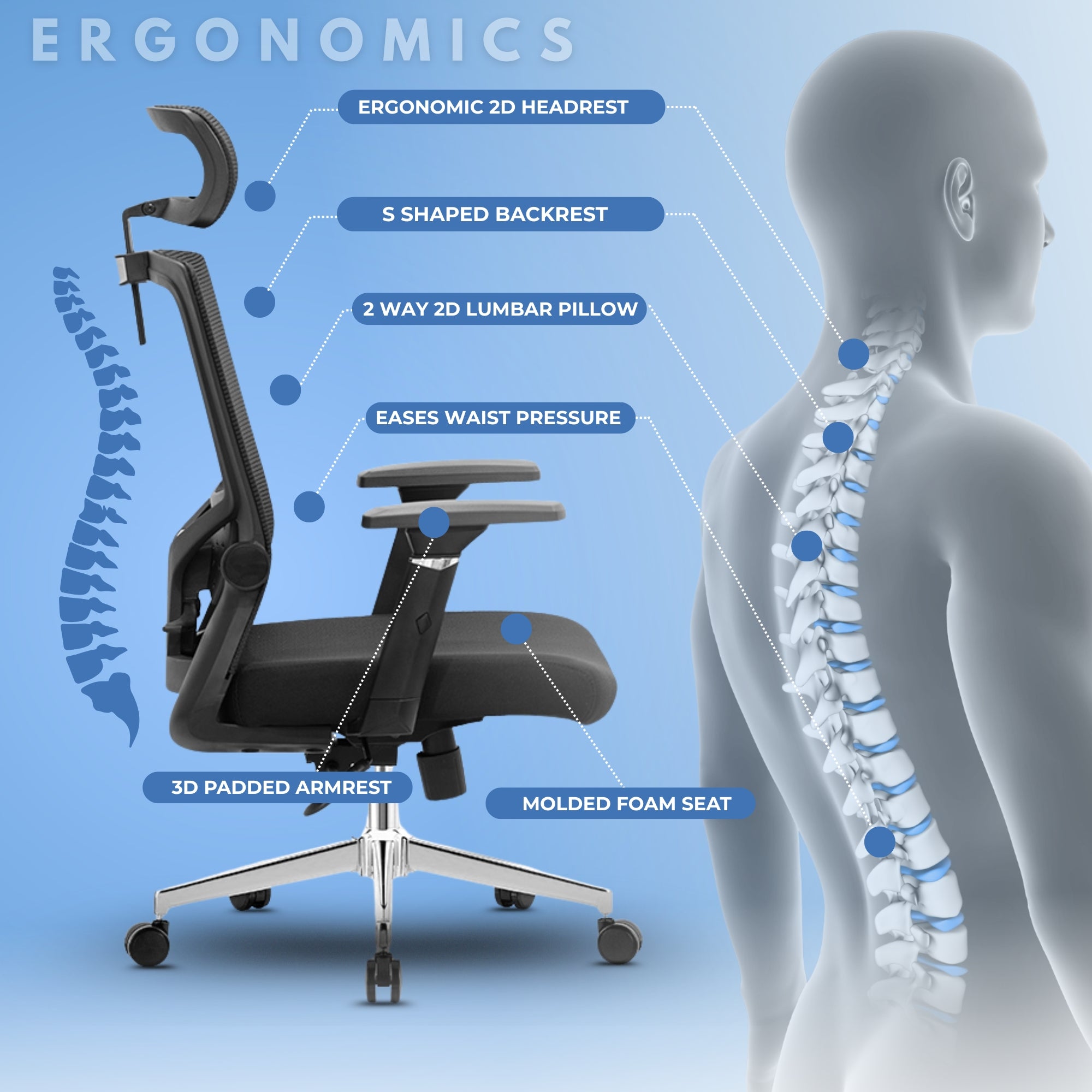 Neuarc Pride Ergonomic Office Chair