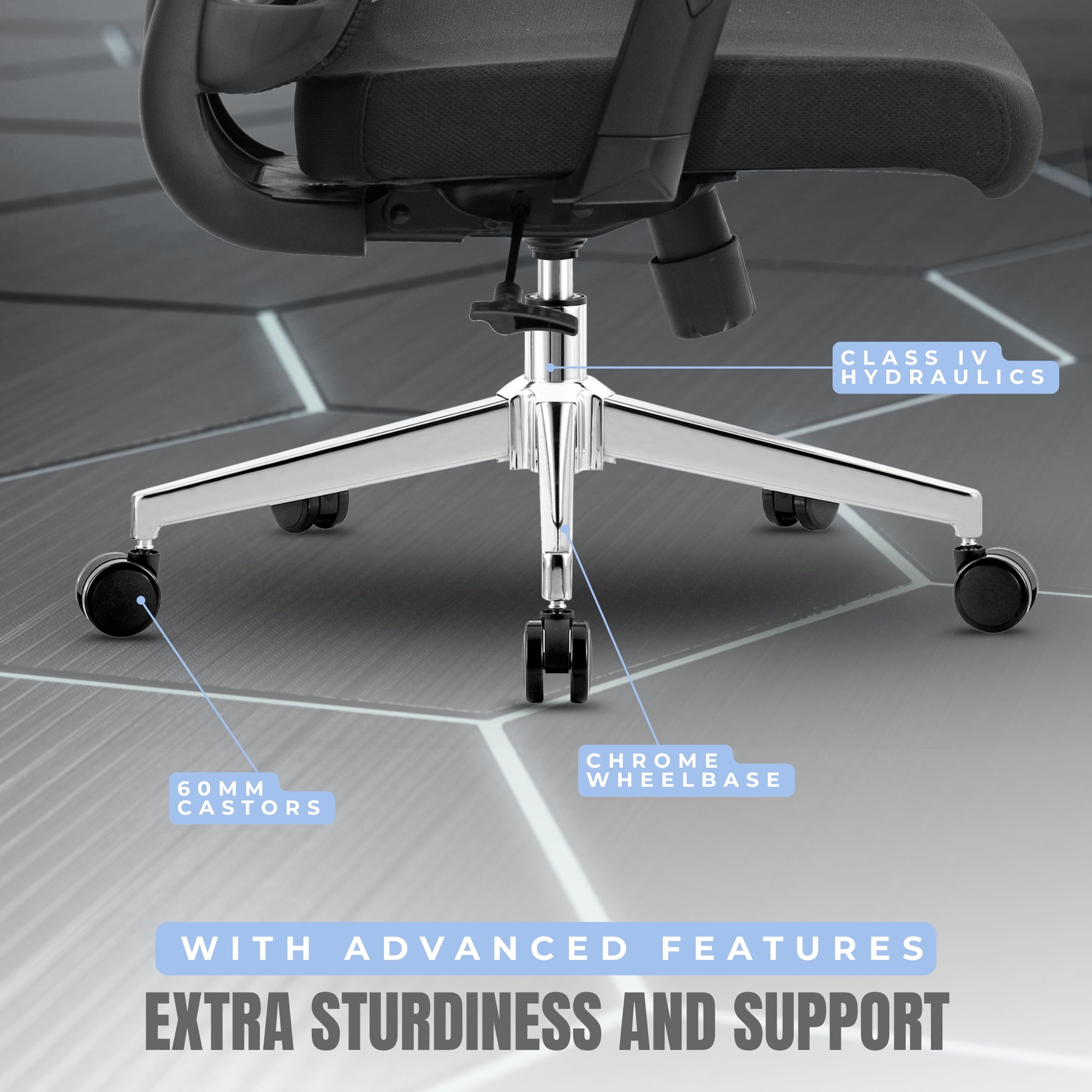 Neuarc Spinal Ergonomic Office Chair with Seat Slider