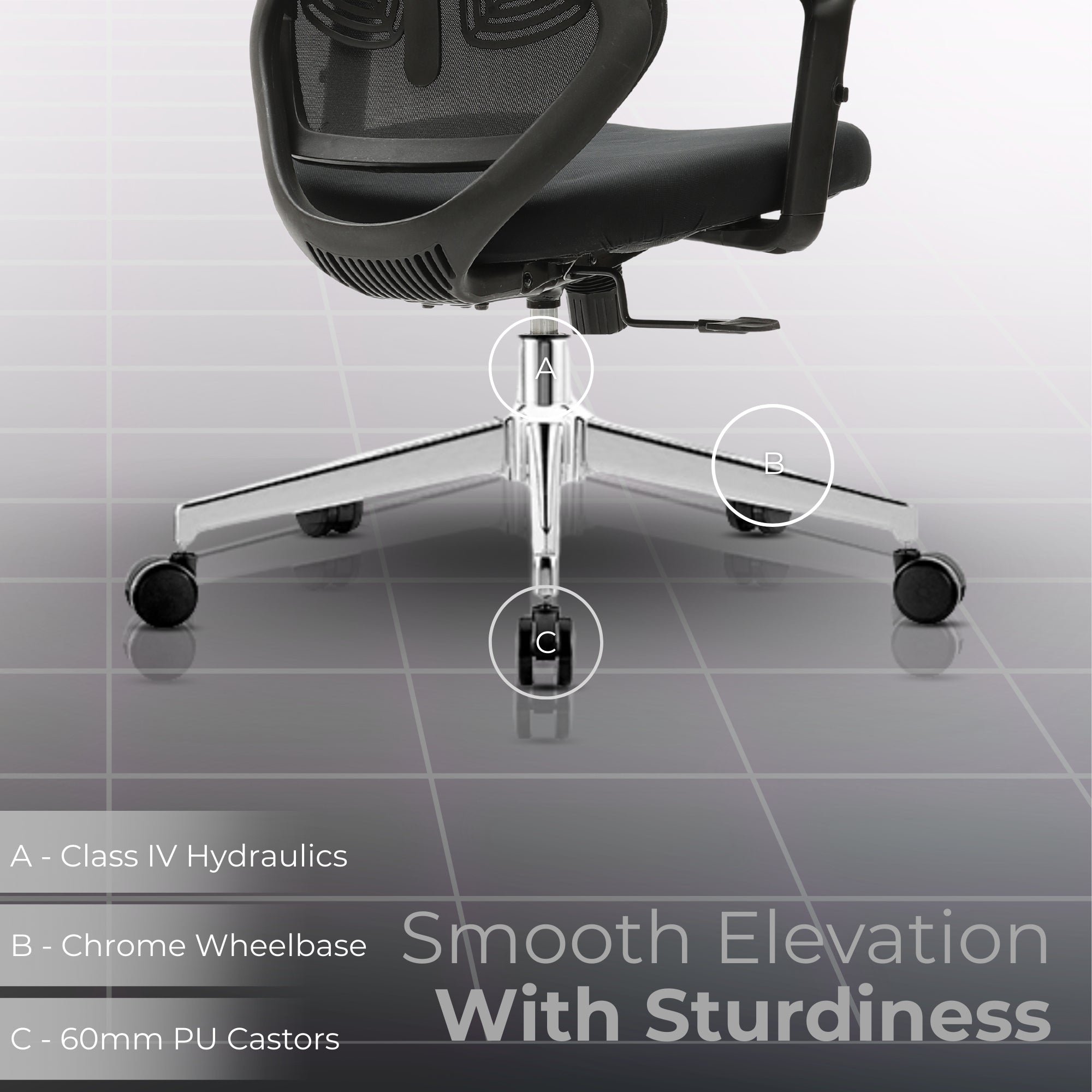 Neuarc Astro Pro Ergonomic Office Chair Black