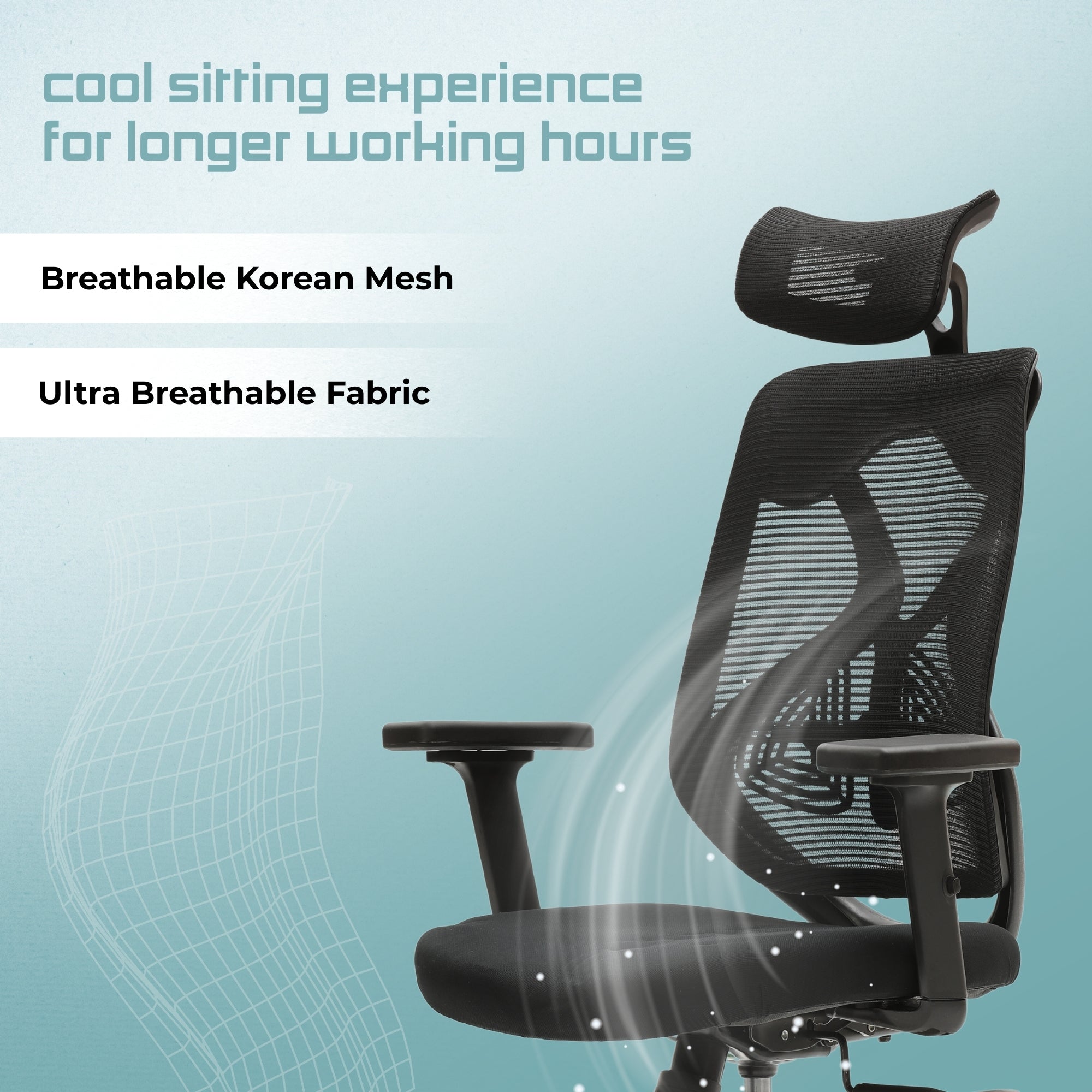 Neuarc Astro Pro Ergonomic Office Chair Black