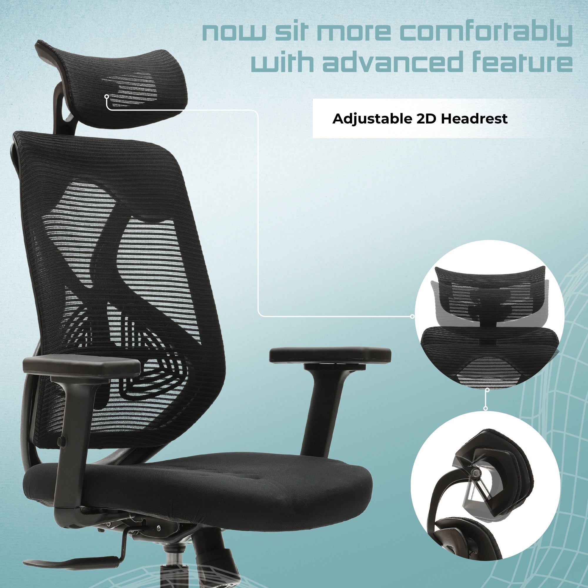 Neuarc Astro Pro Ergonomic Office Chair Black