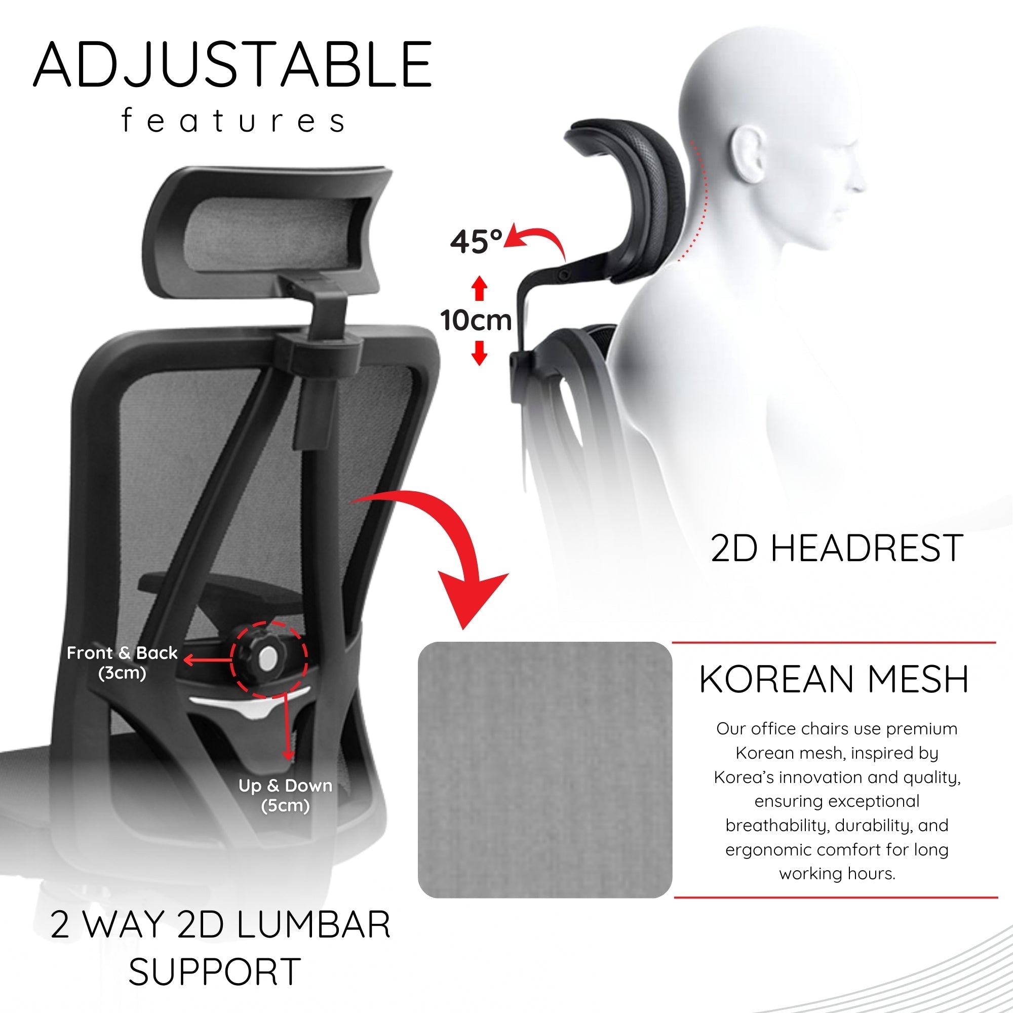 Neuarc Savvy Ergonomic Office Chair - NEUARC