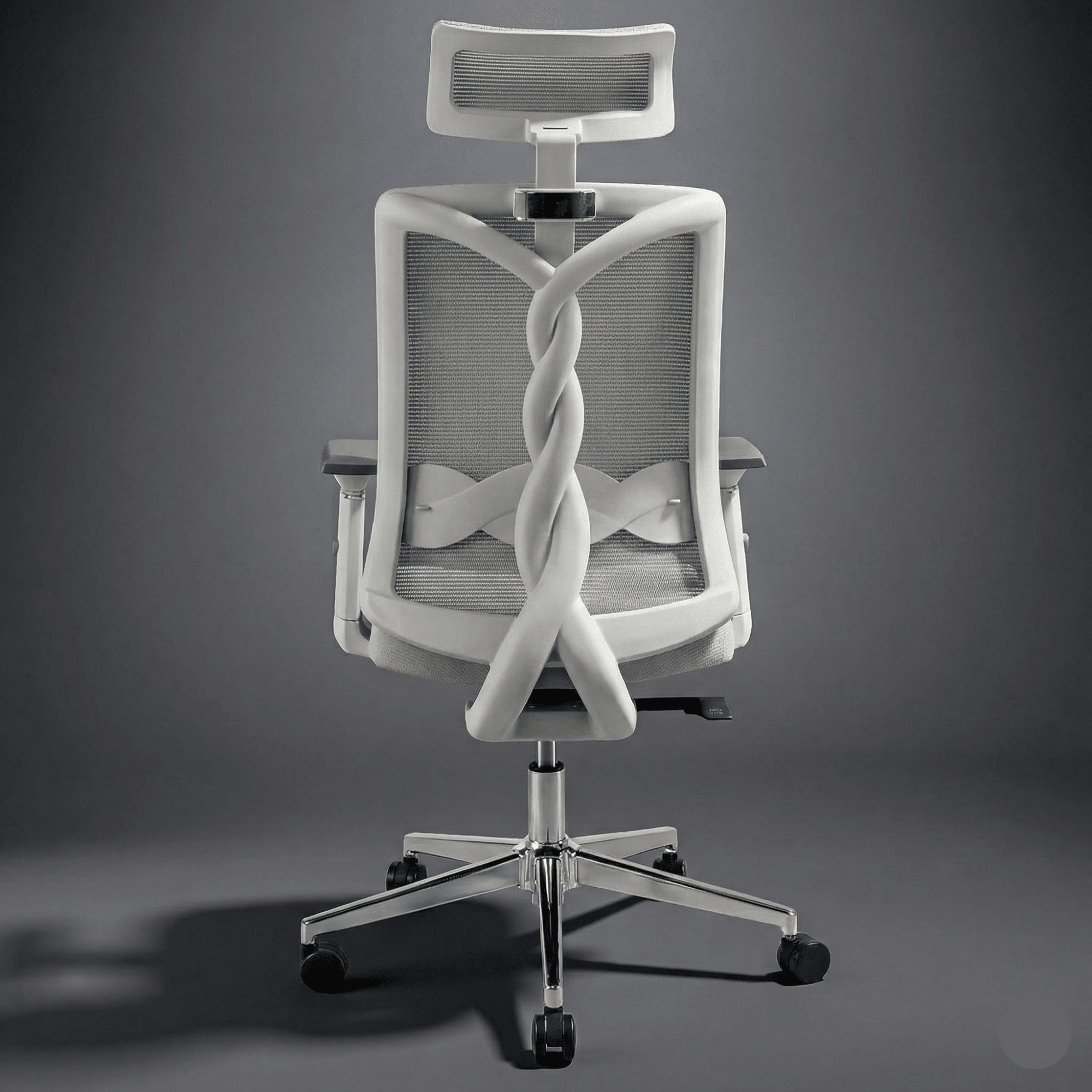 Neuarc Spinal Ergonomic Office Chair with 3D Armrests with Seat Slider (Grey) - NEUARC