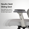 Neuarc 2026 Edition Ventus Pro Ergonomic Chair with 3D Armrest, Seat Slider with Multi Lock