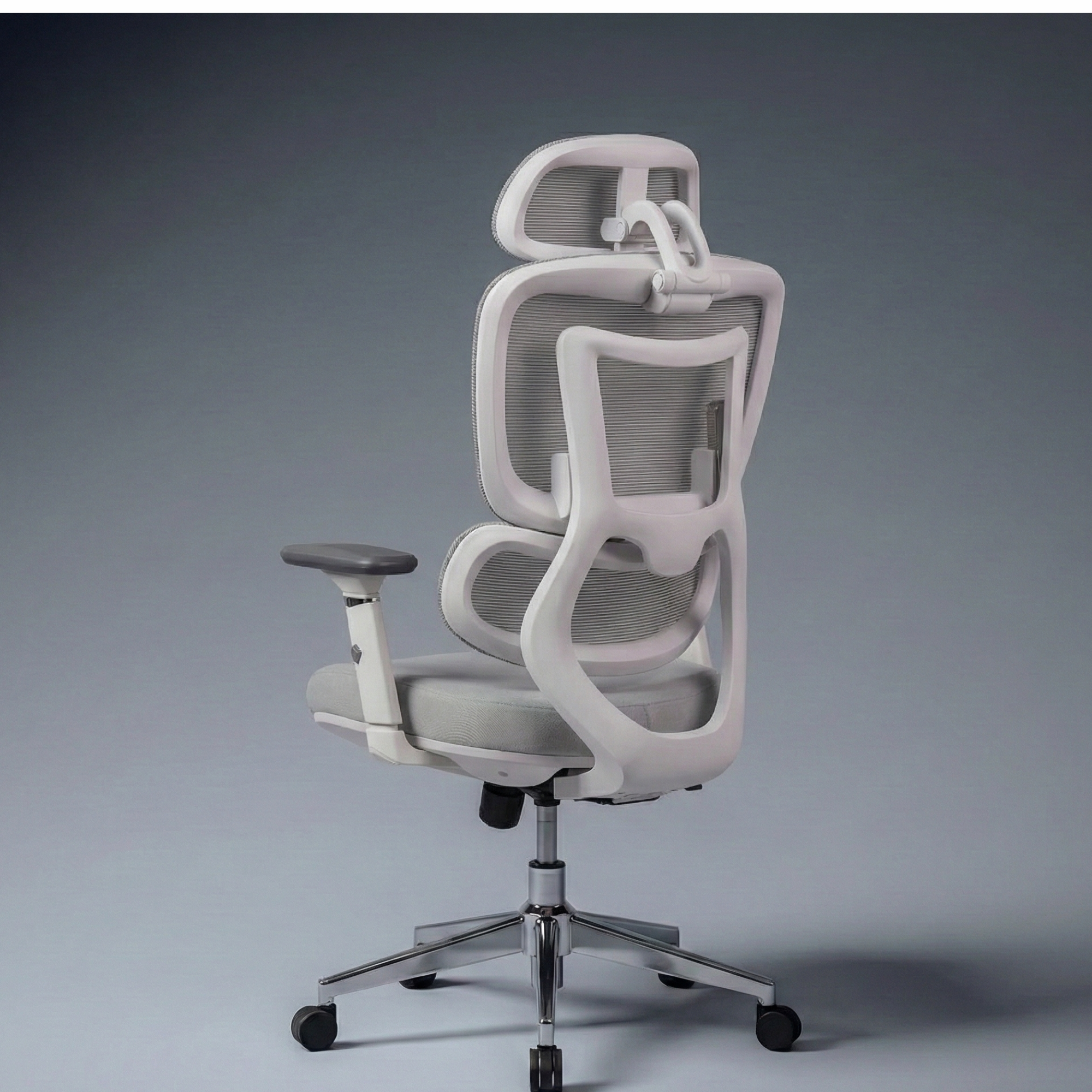 NeuArc Synergy Office Chair For Work and Gaming with Adjustable Backrest, Dual Arc Lumbar, NeuSlide Seat Slider with Multi Locking, 4D Armrest ( In Stock)