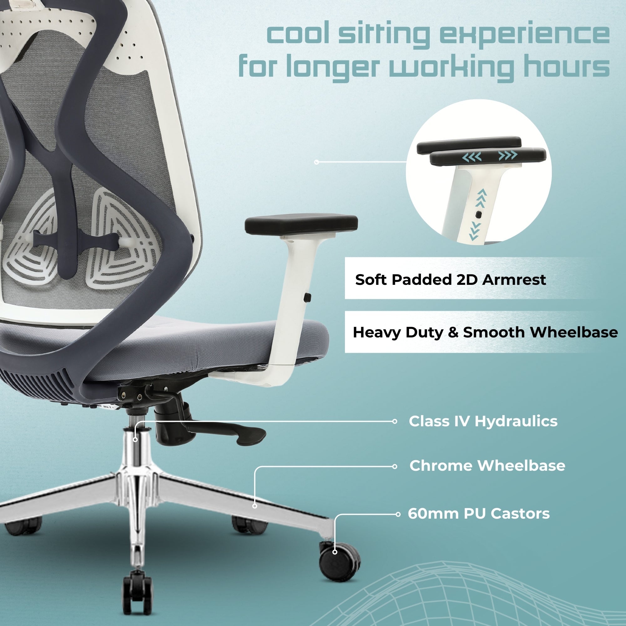 Neuarc Astro Pro Ergonomic Office Chair - NEUARC