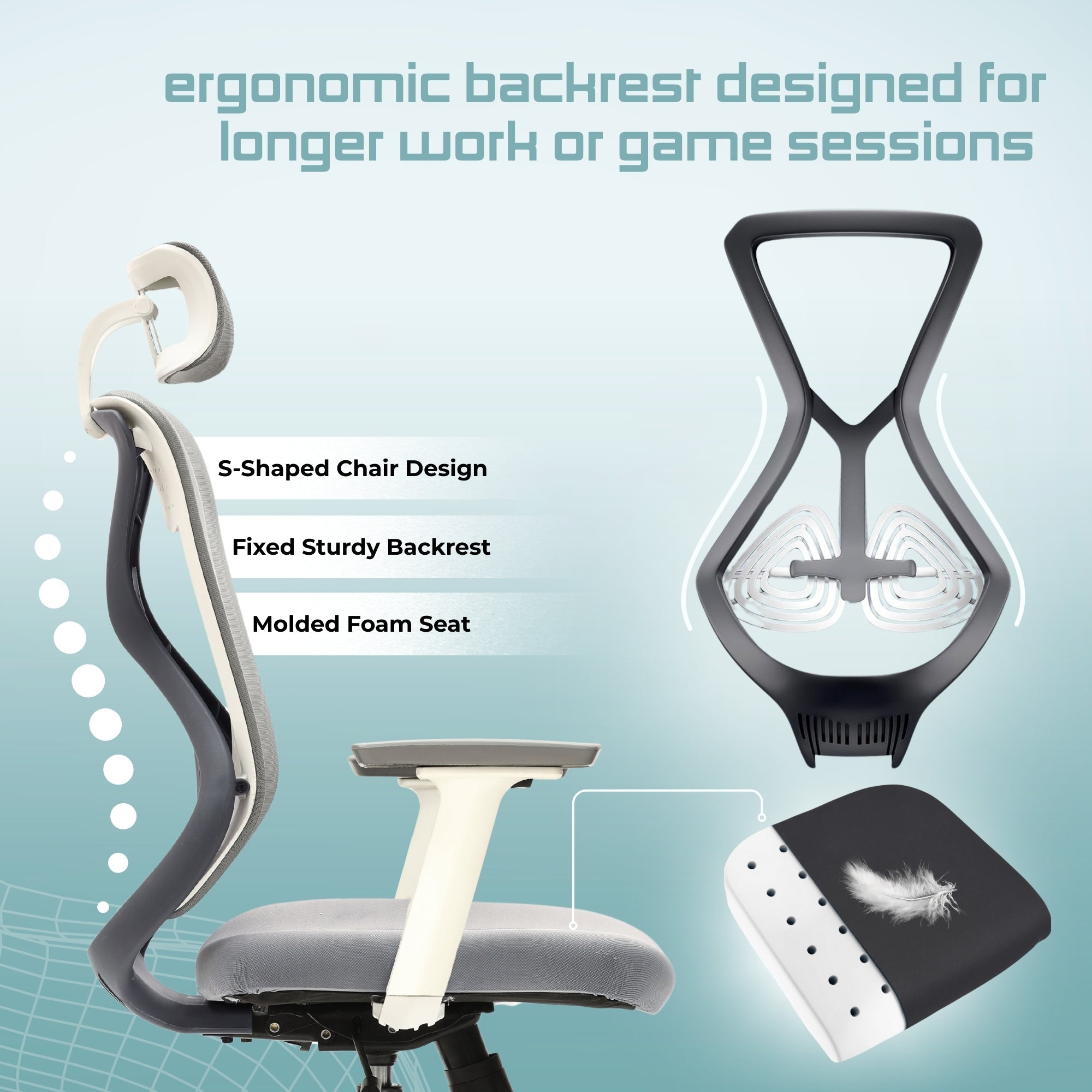 Neuarc Astro Pro Ergonomic Office Chair - NEUARC