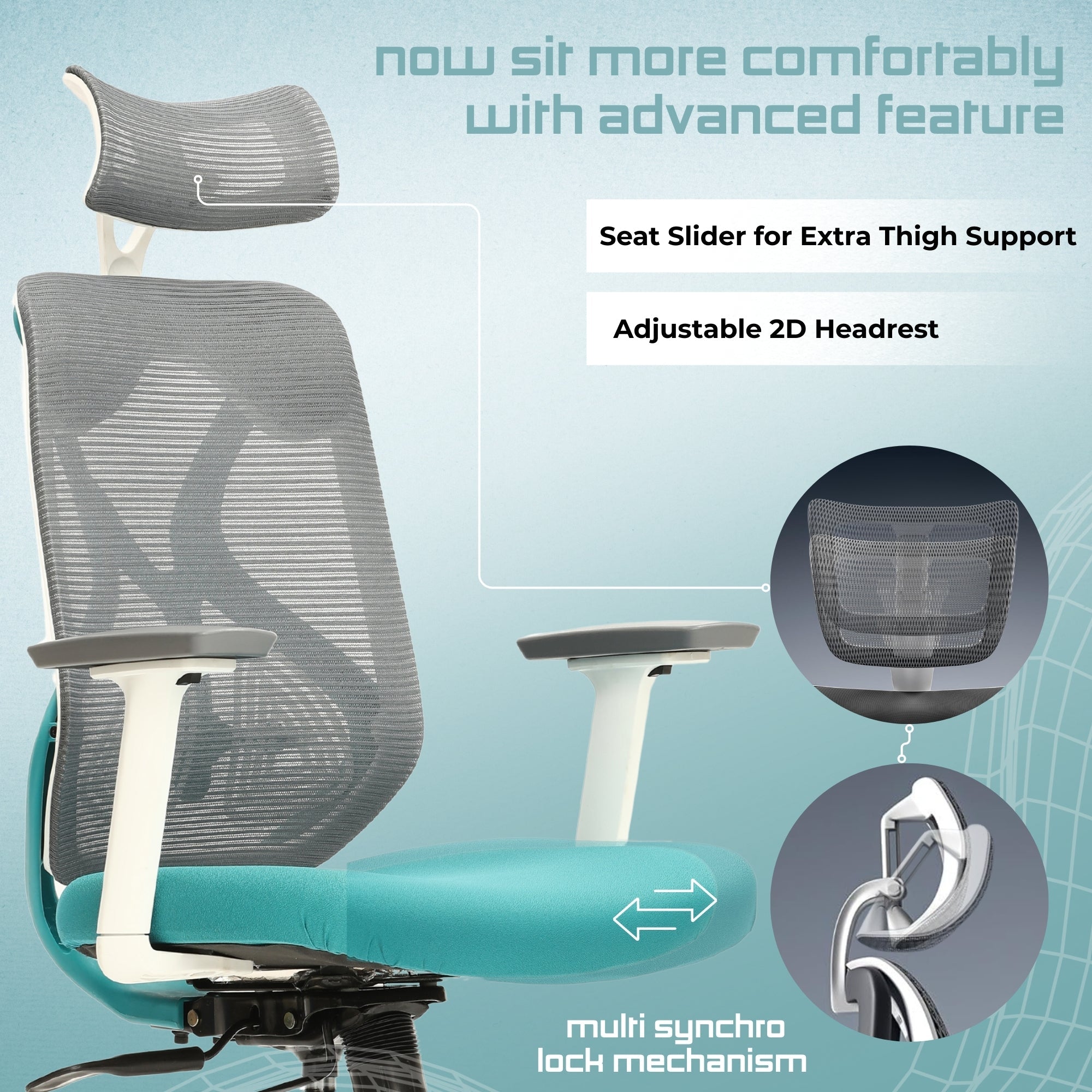 Neuarc Astro Pro Ergonomic Office Chair - NEUARC