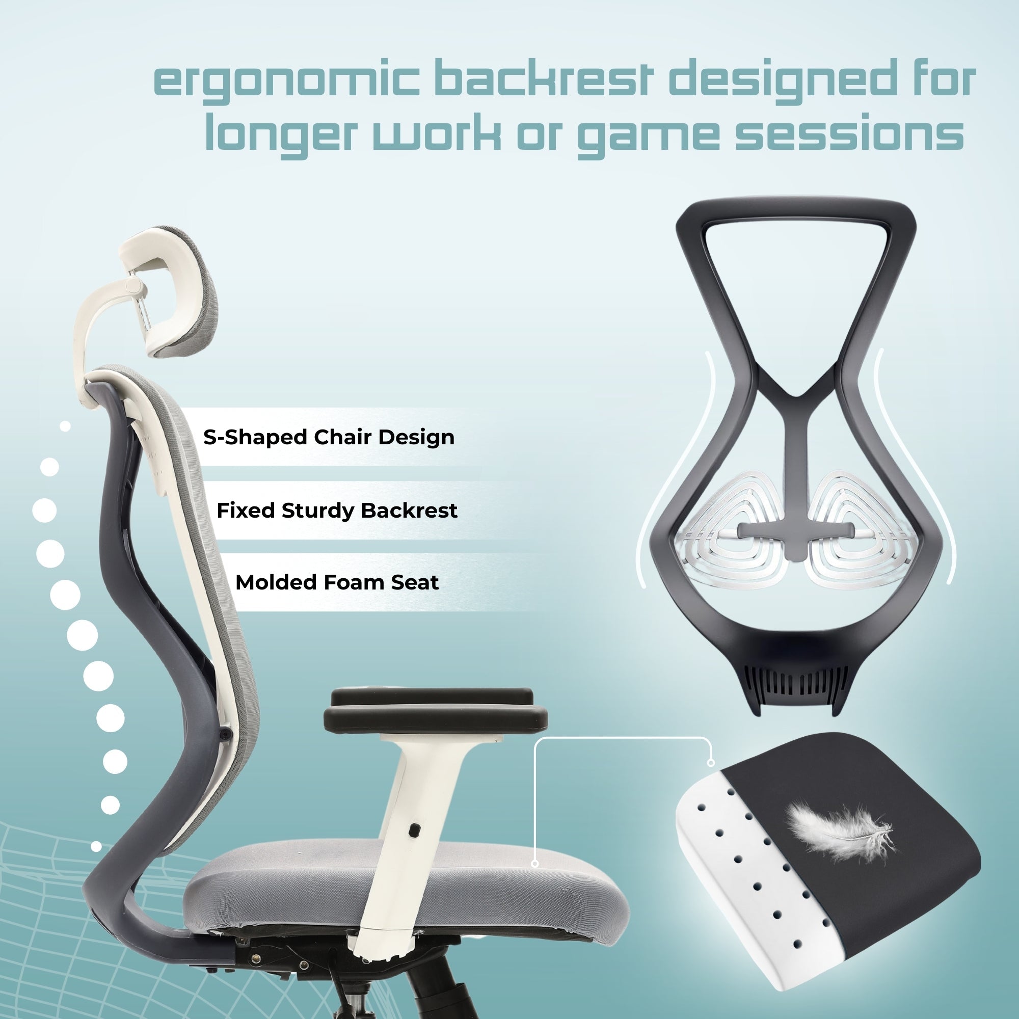 Neuarc Astro Pro Ergonomic Office Chair - NEUARC