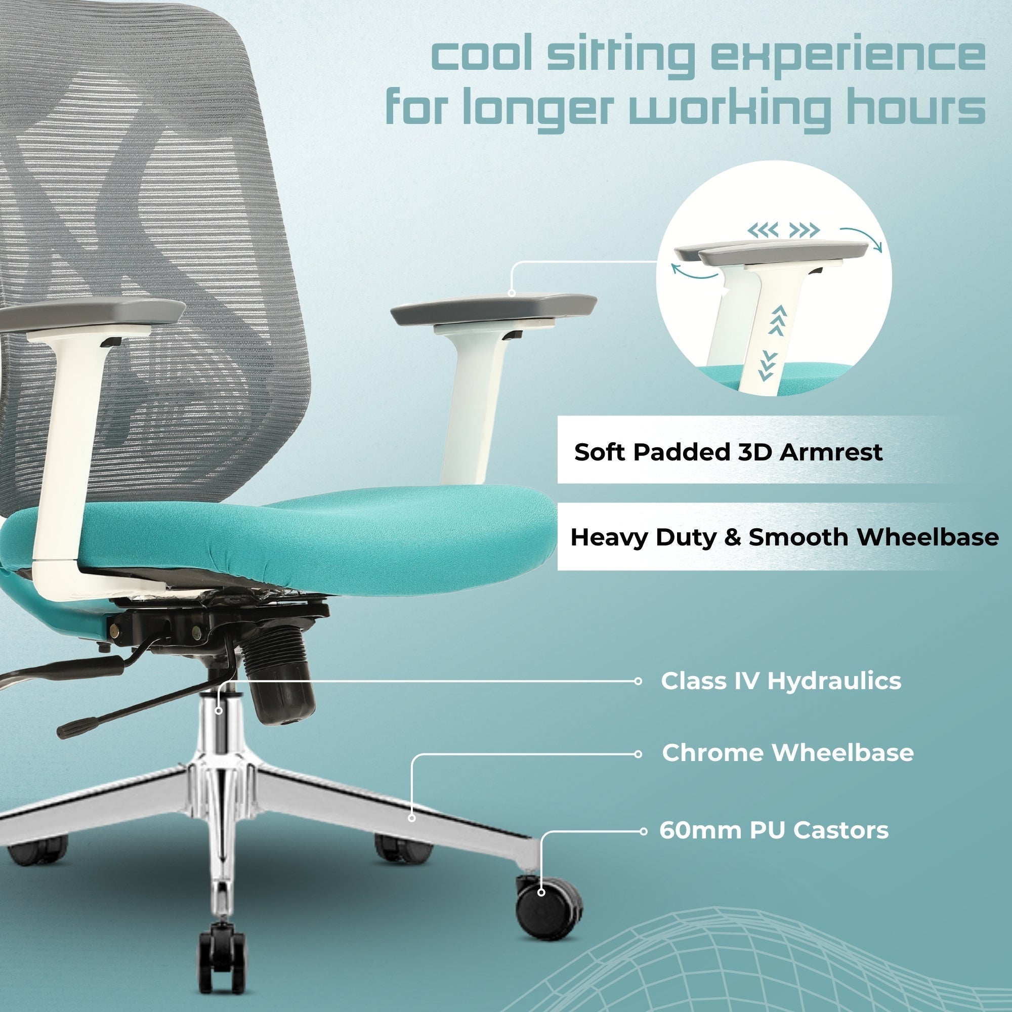 Neuarc Astro Pro Ergonomic Office Chair - NEUARC