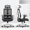 Neuarc Spinal Ergonomic Office Chair with 3D  Armrests with Seat Slider (Black)