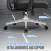 Neuarc Spinal Ergonomic Office Chair with 3D  Armrests with Seat Slider (Black)