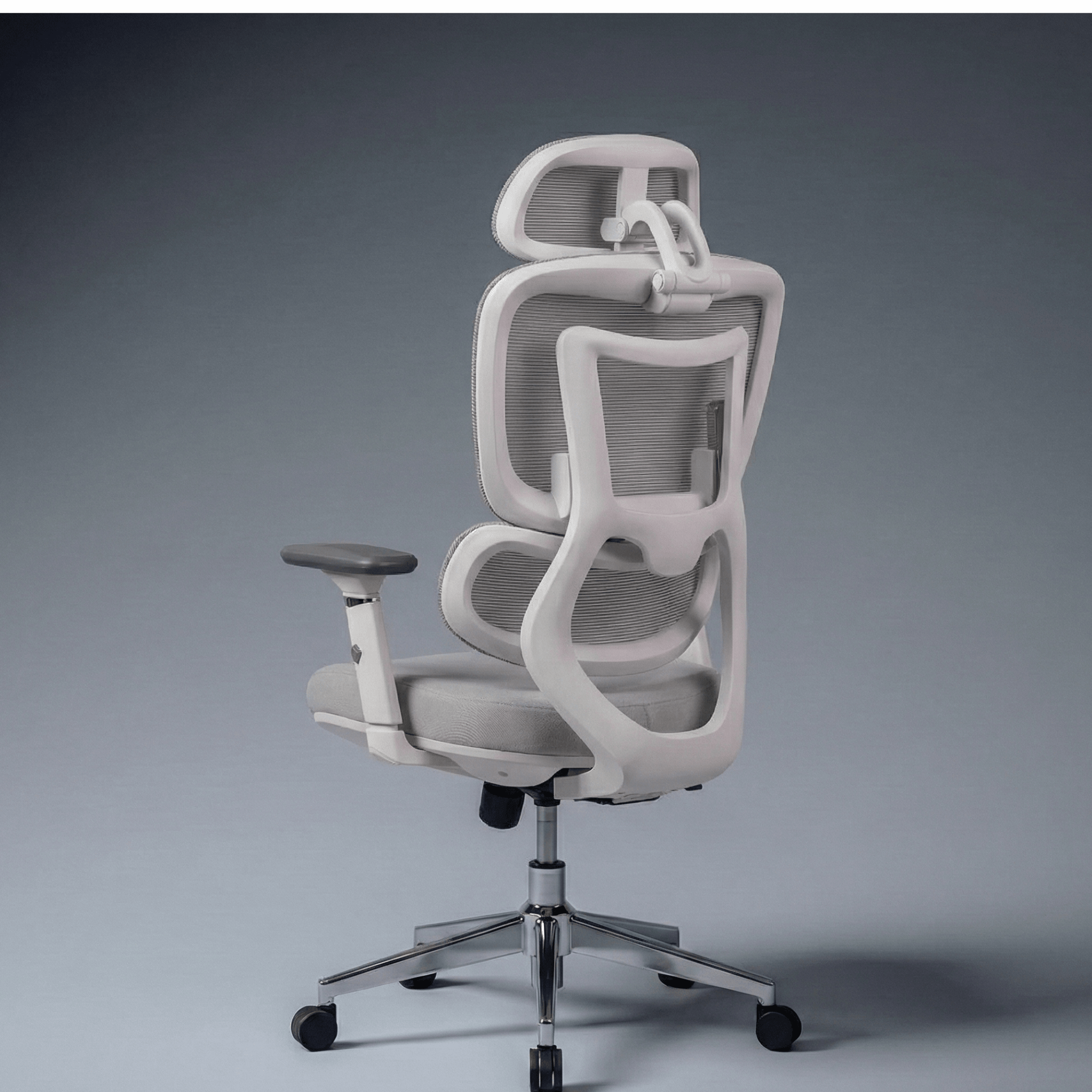 NeuArc Synergy Office Chair For Work and Gaming with Adjustable Backrest, Dual Arc Lumbar, NeuSlide Seat Slider with Multi Locking, 4D Armrest - NEUARC