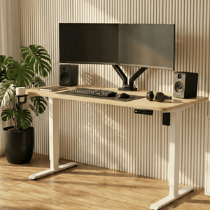 Neuarc Velocity Electric Height Adjustable Desk For Gaming and Home Office, 120 x 60 cm Table Top (Ork)