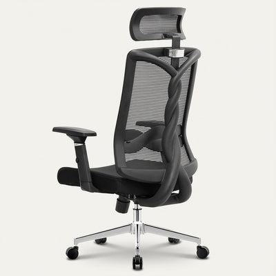 Neuarc Spinal Ergonomic Office Chair with 3D  Armrests with Seat Slider (Black)