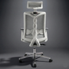 Neuarc Spinal Ergonomic Office Chair with 3D  Armrests with Seat Slider (Grey)