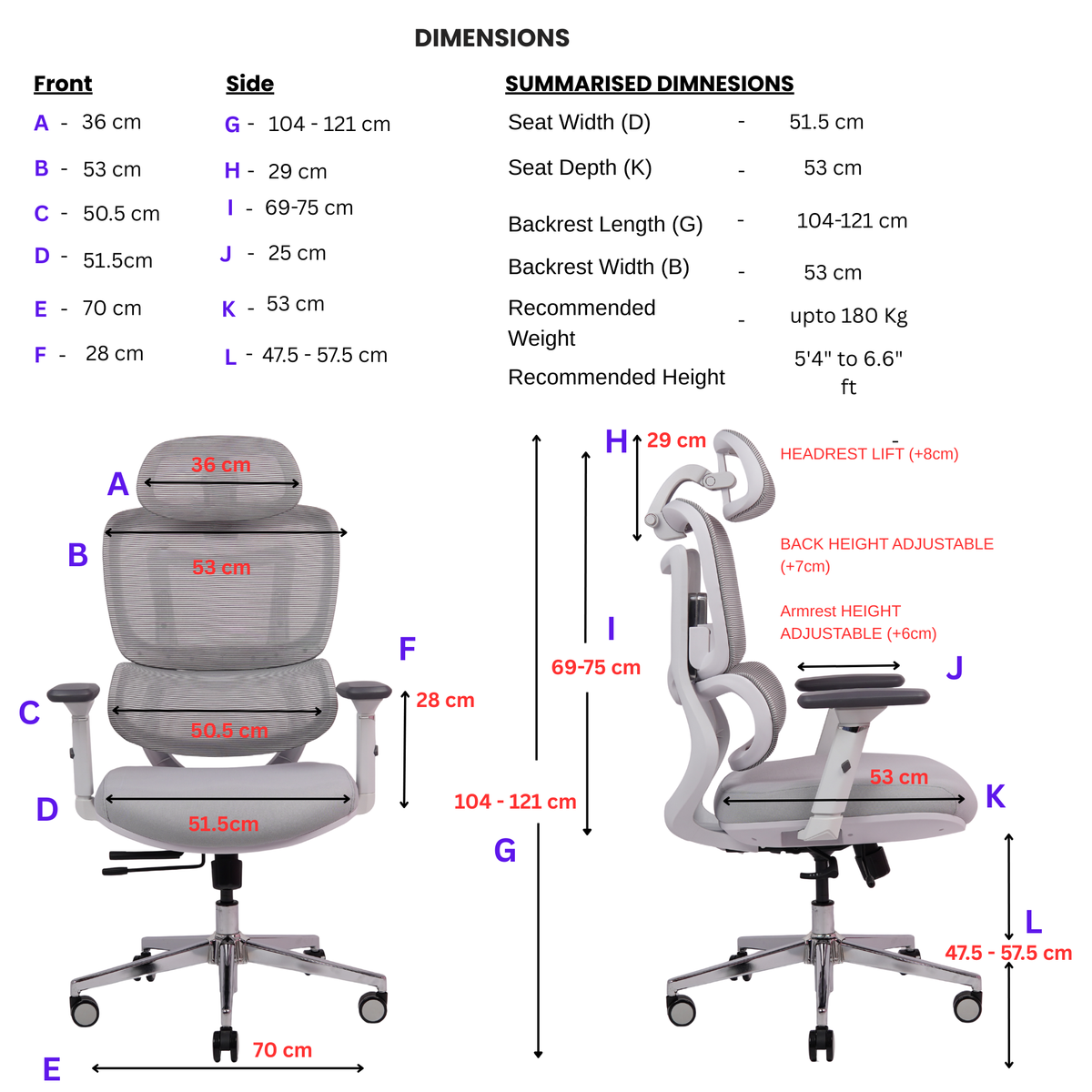 Product Dimensions