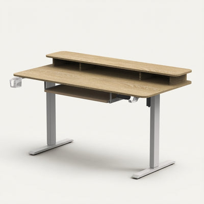 Neuarc Titan Electric Height Adjustable Desk For Gaming and Home Office, 140 x 60 cm Table Top (Ork)