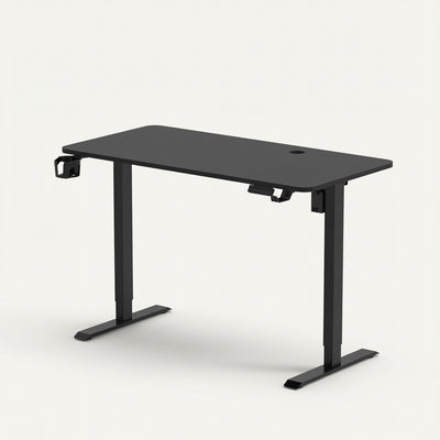Neuarc Velocity Electric Height Adjustable Desk For Gaming and Home Office, 120 x 60 cm Table Top (Matt Black)